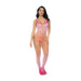 Mapalé Ombre Bodystocking Mit Blumen Sunset
