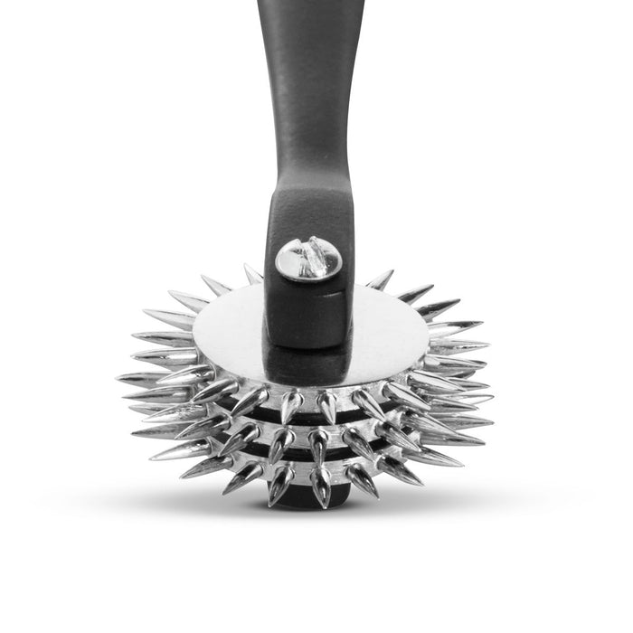 Sinner Gear Schwarzes Wartenberg-Rad Mit 3 Reizrädern