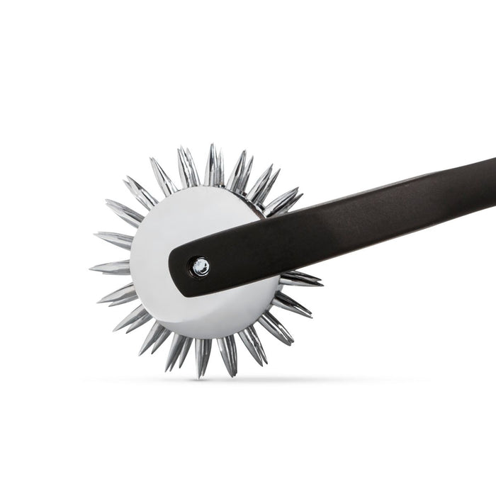 Sinner Gear Schwarzes Wartenberg-Rad Mit 3 Reizrädern