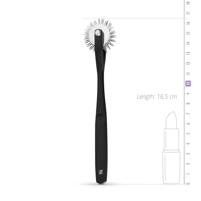 Sinner Gear Schwarzes Wartenberg-Rad Mit 3 Reizrädern