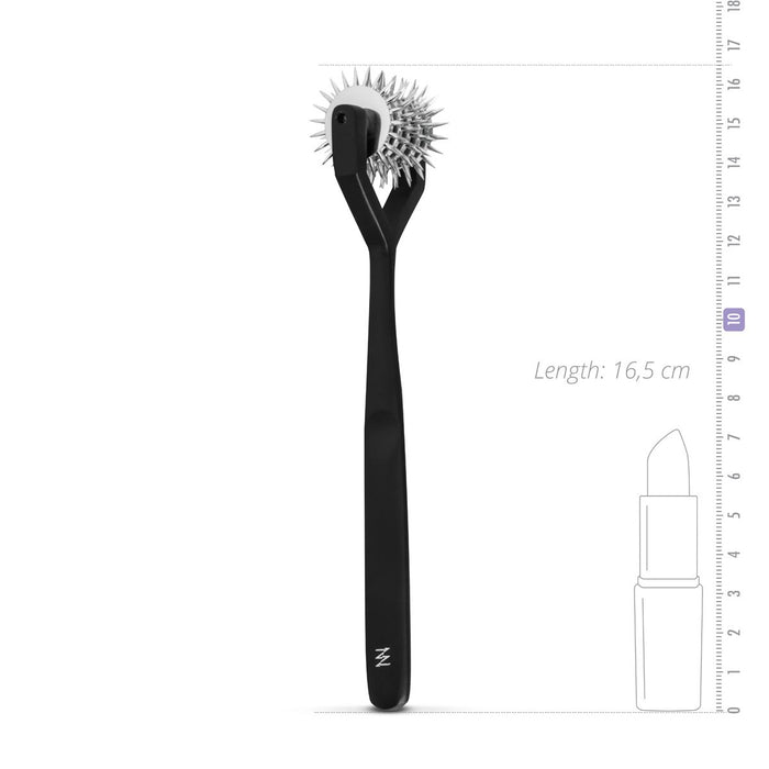 Sinner Gear Schwarzes Wartenberg-Rad Mit 5 Reizrädern