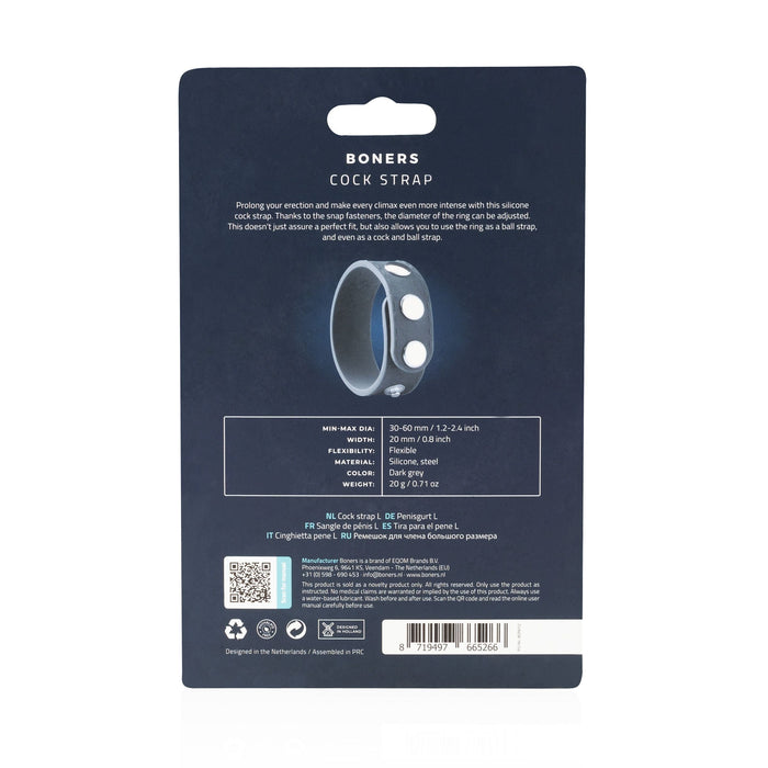Boners Verstellbarer Cock Strap – Groß