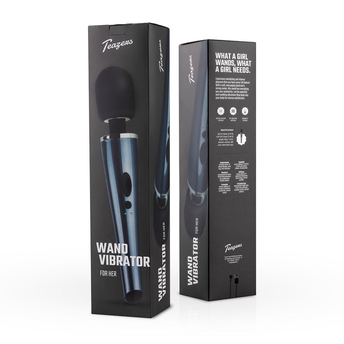 Teazers Stabvibrator Schwarz 32 cm