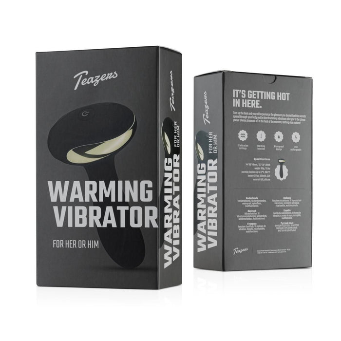 Teazers Analvibrator Schwarz 13 cm