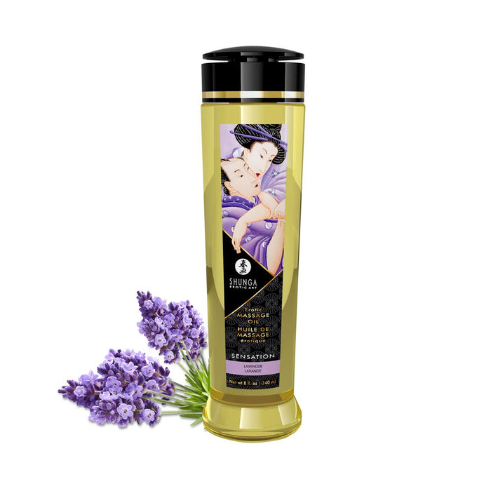 Shunga Massageöl Sensation Lavender 240 ml