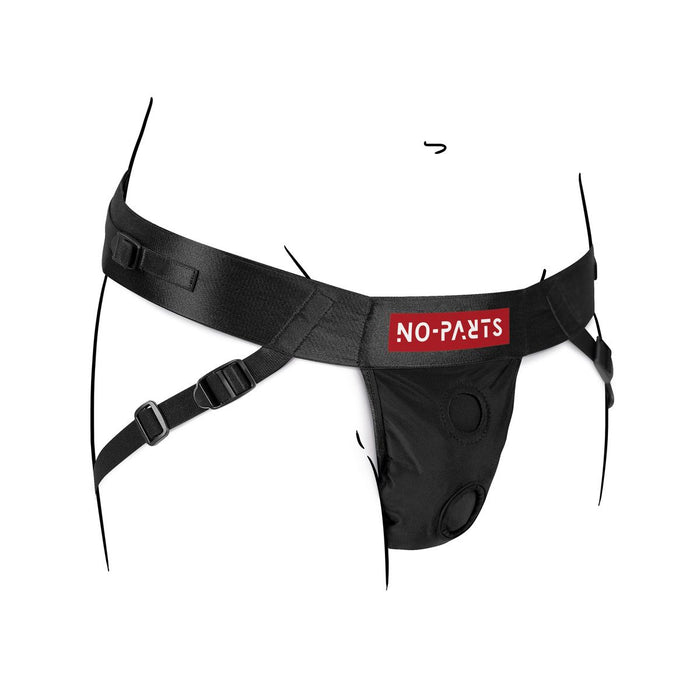 No-Parts Taylor Verstellbares Strap-on-Geschirr Mit Doppelring