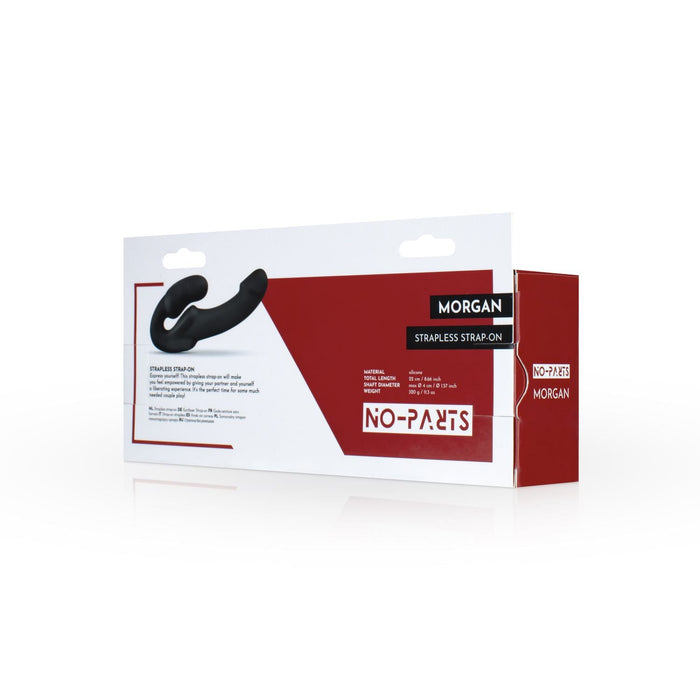 No-Parts Morgan Strap-on-Dildo Ohne Geschirr 22 cm