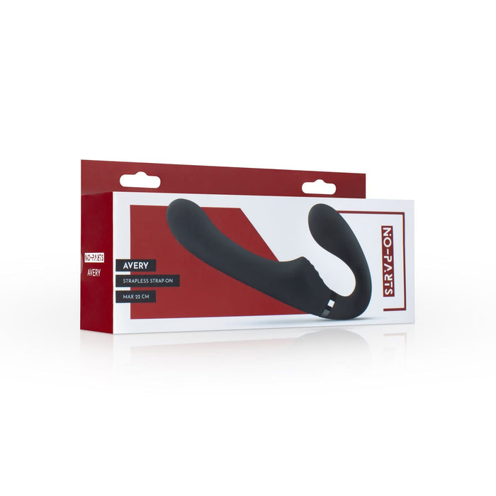 No-Parts Avery Strap-on-Vibrator Ohne Geschirr 22 cm