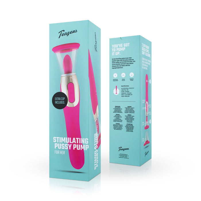 Teazers Vagina-Pumpe & G-Punkt-Vibrator 26 cm