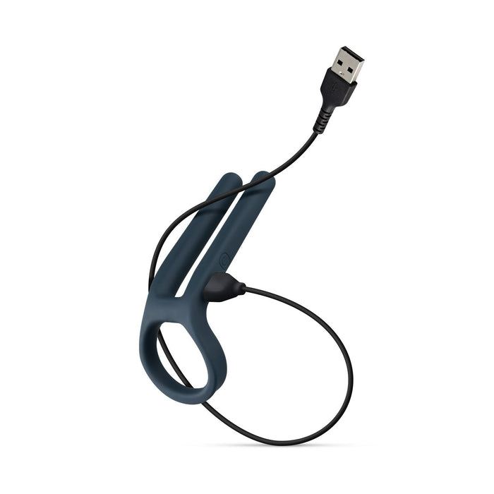 Boners Vibrierender Penisring Mit Hodenstimulator