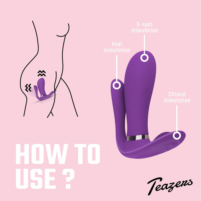 Teazers Pleasure Vibrator 11 cm