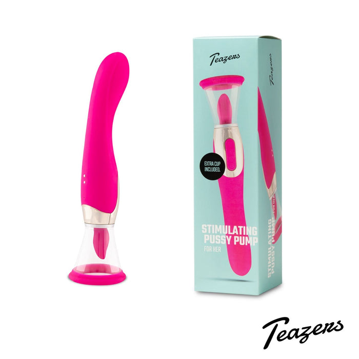 Teazers Vagina-Pumpe & G-Punkt-Vibrator 26 cm