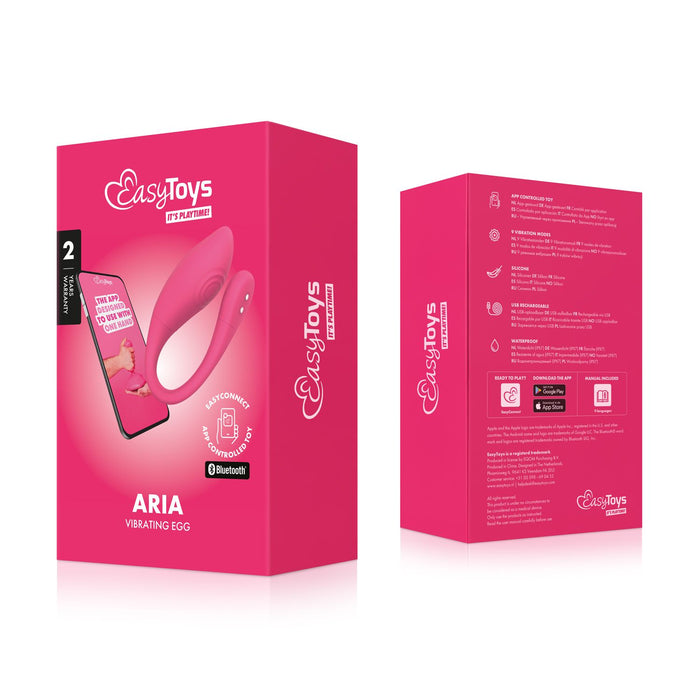 EasyToys Aria Vibrierende Ei Mit App