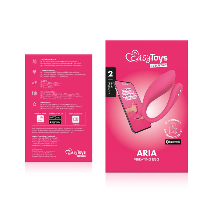 EasyToys Aria Vibrierende Ei Mit App