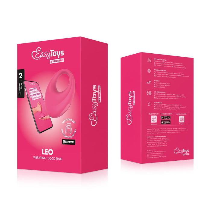 EasyToys Leo Vibrierende Penisring Mit App