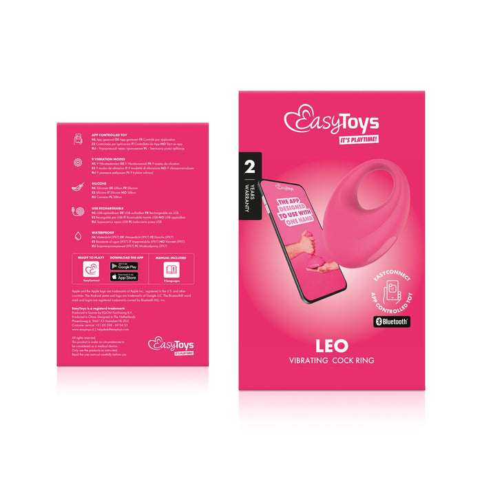 EasyToys Leo Vibrierende Penisring Mit App