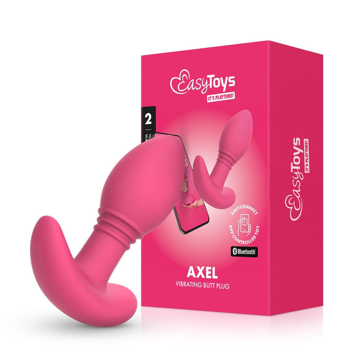 EasyToys Axel Axel Vibrierende Analplug Mit App 10 cm