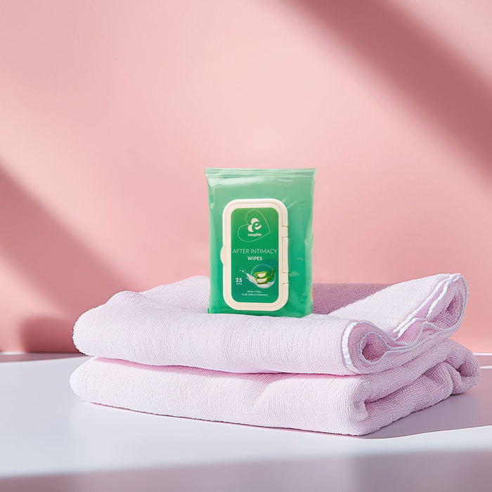 EasyGlide Erfrischende Intimtücher Nach Dem Sex 25 Stück