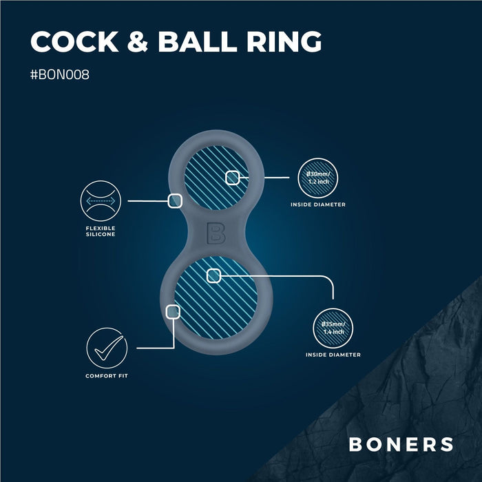 Boners Silikon Penisring & Ballstretcher