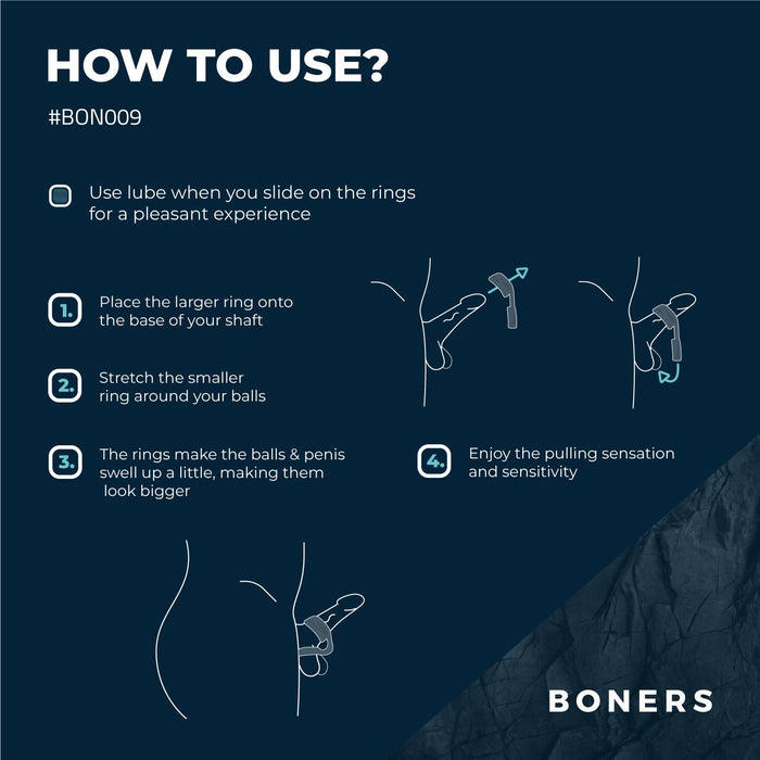 Boners Dicker Penisring & Ballstretcher