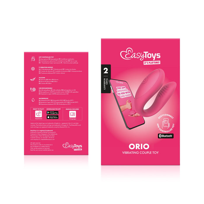EasyToys Orion Paarvibrator Mit App