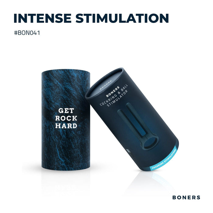 Boners Vibrierender Penisring Mit Hodenstimulator