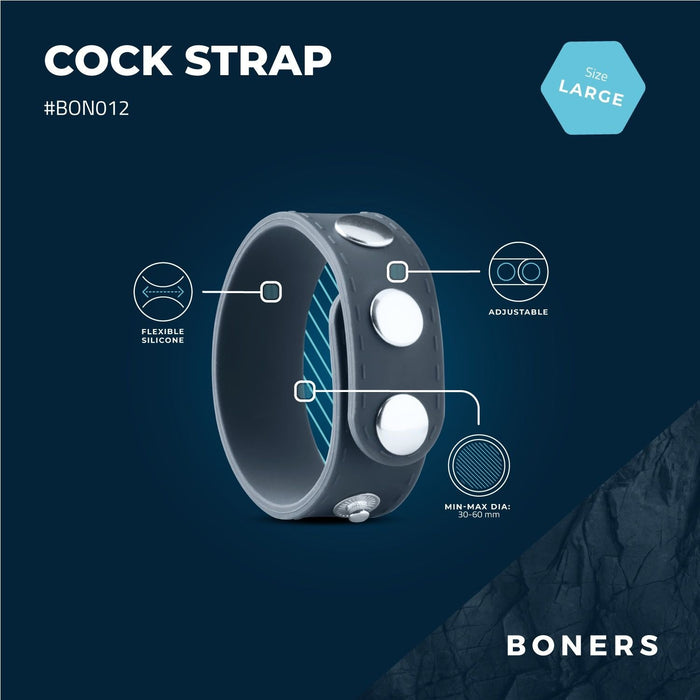 Boners Verstellbarer Cock Strap – Groß