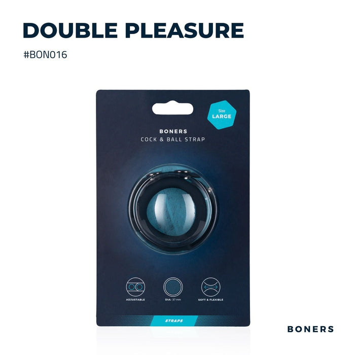 Boners Verstellbarer Cock & Ball Strap – Groß
