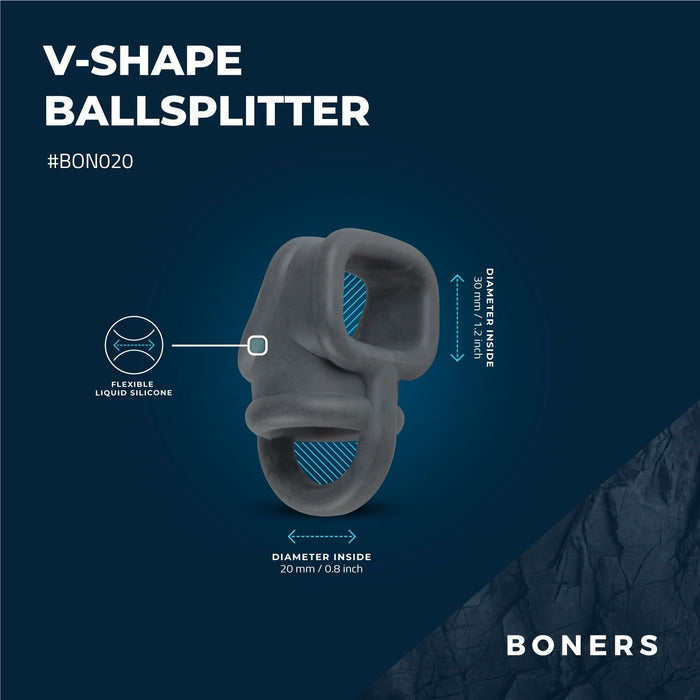 Boners Silikon-Hodenspreizer