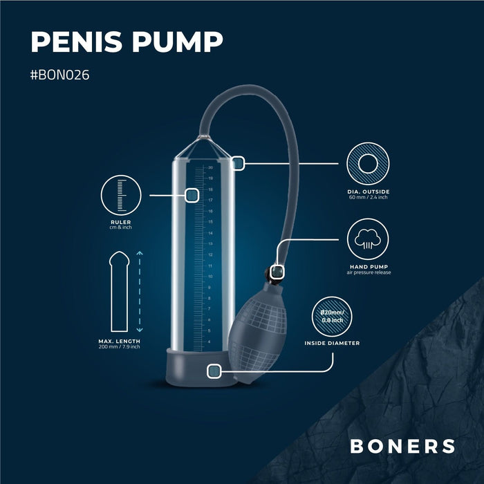 Boners Penispumpe Mit Handballpumpe