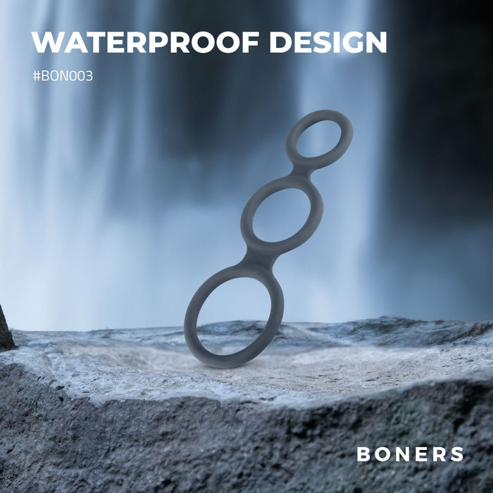 Boners Triple Penisring Für Penis & Hoden