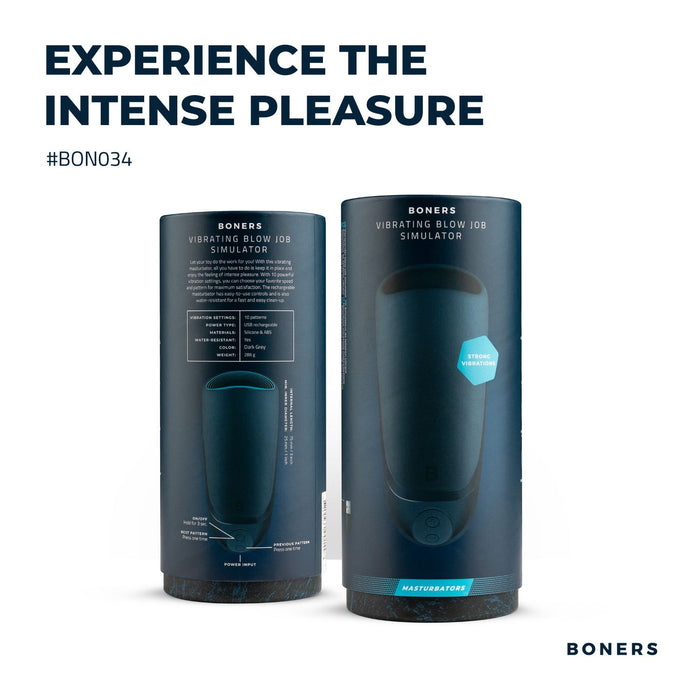 Boners Vibrierender Blowjob-Masturbator
