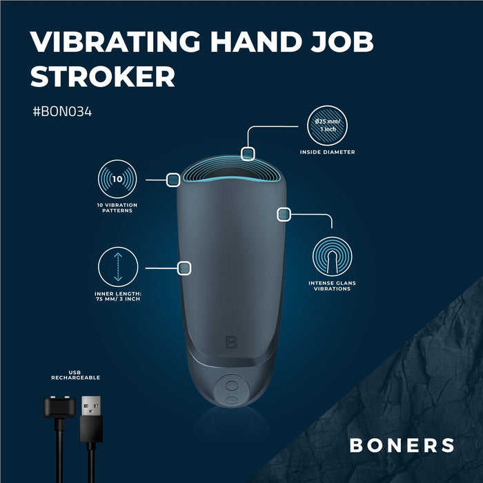 Boners Vibrierender Blowjob-Masturbator