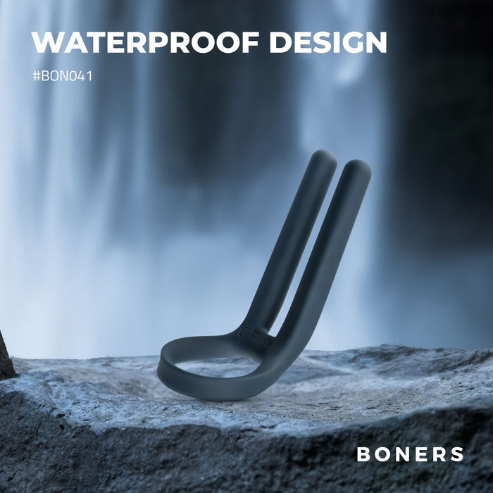 Boners Vibrierender Penisring Mit Hodenstimulator
