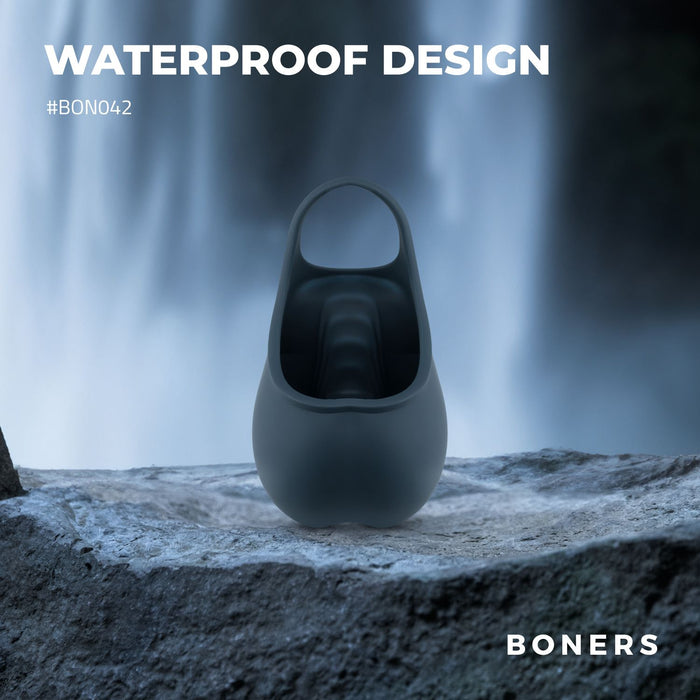 Boners Vibrierender Penisring Mit Hodenhalter
