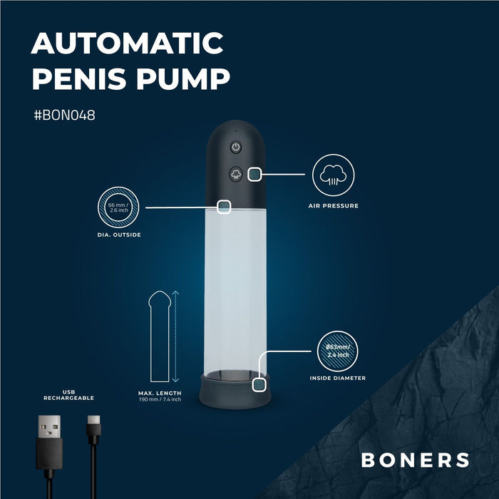 Boners Automatische Penispumpe Mit Masturbator