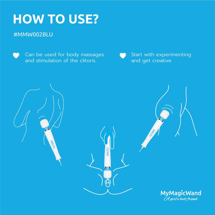 MyMagicWand Stabvibrator Mit Stecker 32 cm