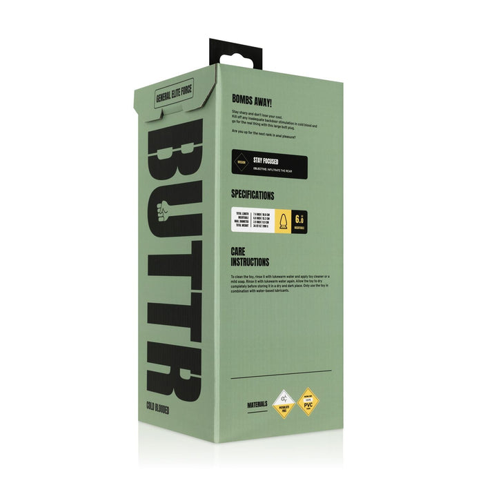 Buttr Cold Blooded Analplug 15 cm