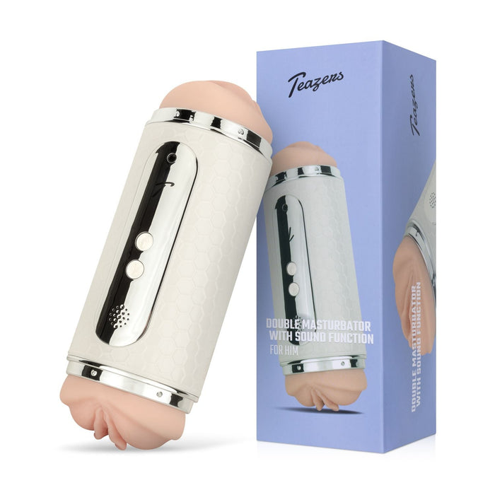 Teazers Vibrierender Masturbator Doppelseitig