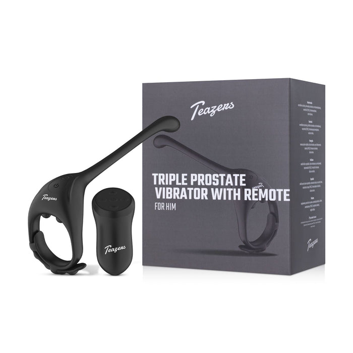 Teazers Tripple Prostata-Vibrator Mit Fernbedienung