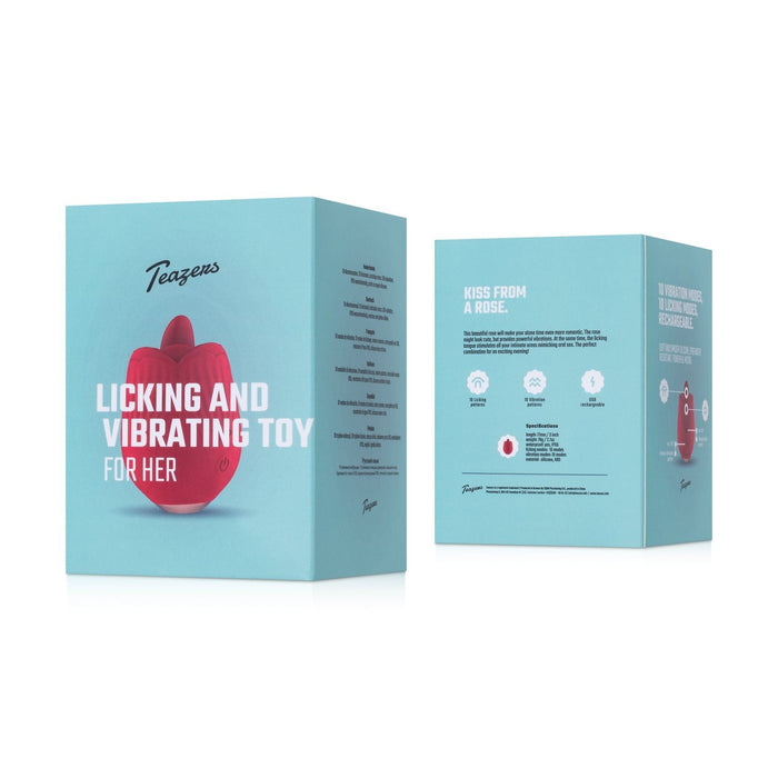 Teazers Klitoris-Vibrator Rot