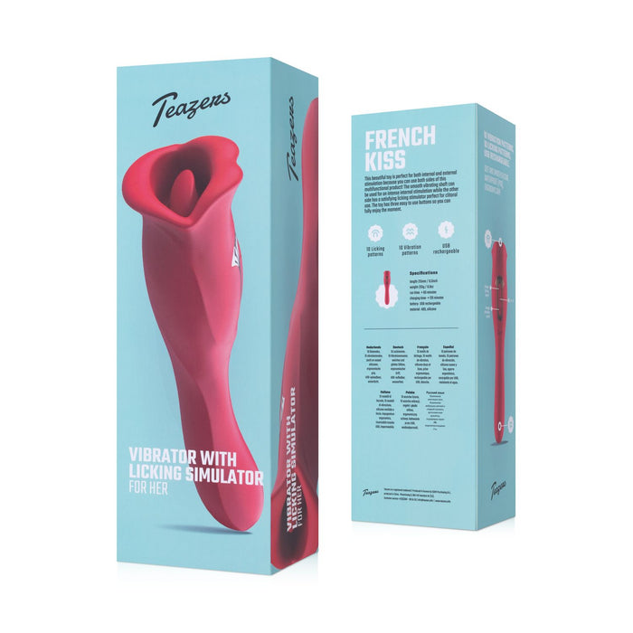 Teazers Vibrator Mit Klitorisstimulierendem Aufsatz