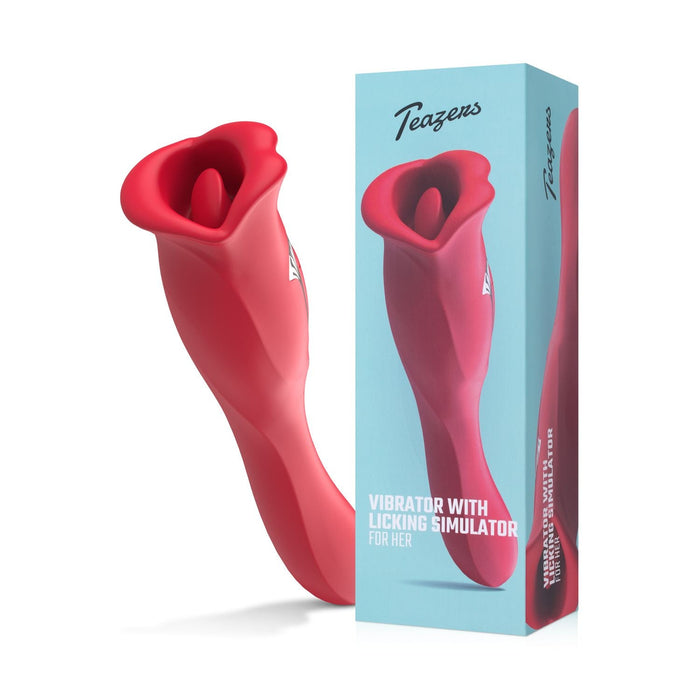 Teazers Vibrator Mit Klitorisstimulierendem Aufsatz