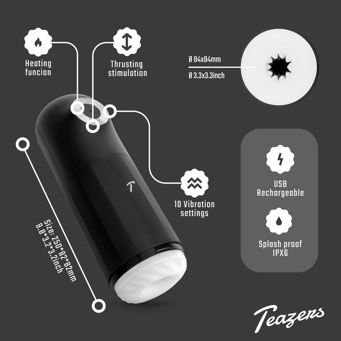 Teazers Automatischer Masturbator Mit Dreifacher Stimulation