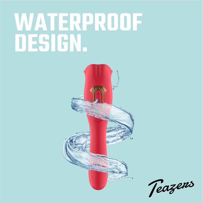 Teazers Vibrator Mit Klitorisstimulierendem Aufsatz