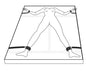 Bedroom Fantasies Silver Moon Bettfessel-Set