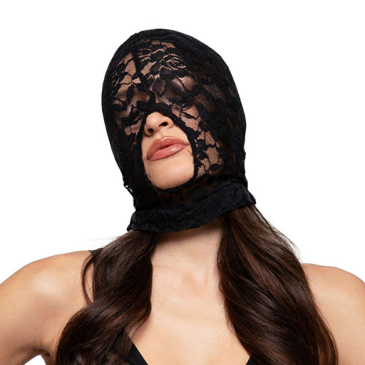 Bedroom Fantasies BDSM-Spitzenmaske Mit Mundöffnung