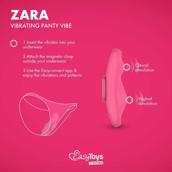 EasyToys Zara Panty Vibrator Mit App