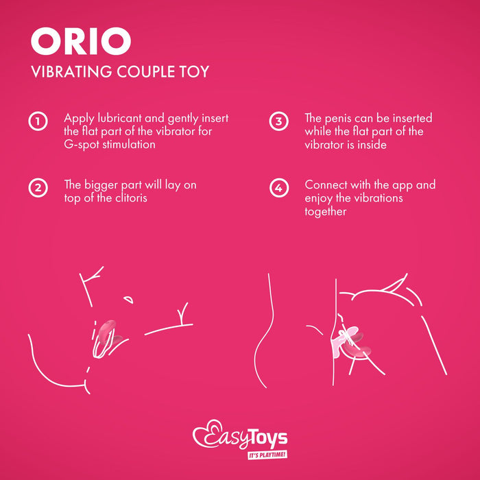EasyToys Orion Paarvibrator Mit App