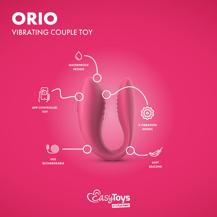 EasyToys Orion Paarvibrator Mit App